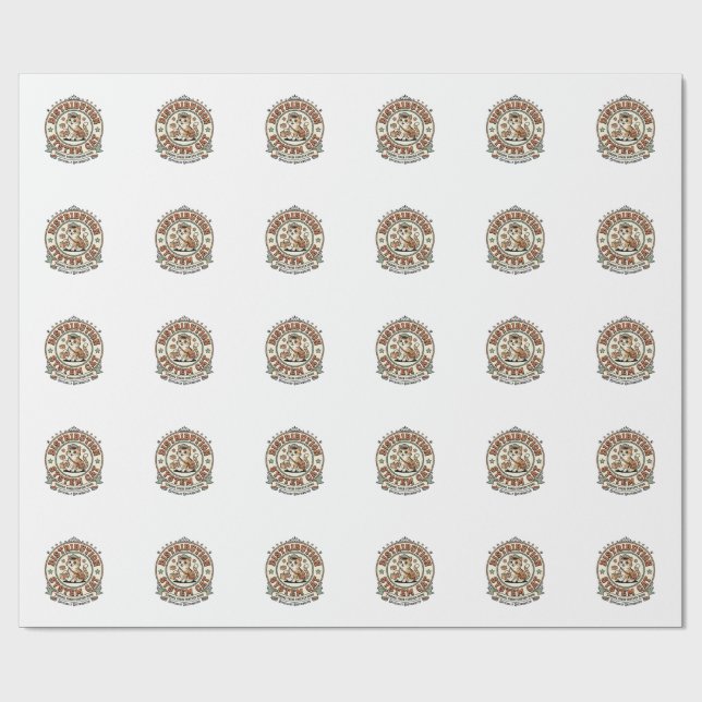Distribution System Cat Distribution System Cat Vi Wrapping Paper (Flat)