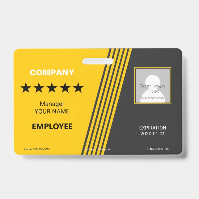 Distributor Badge ID Badge (Front)