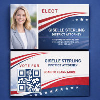 District Attorney Voter Election Photo QR Code