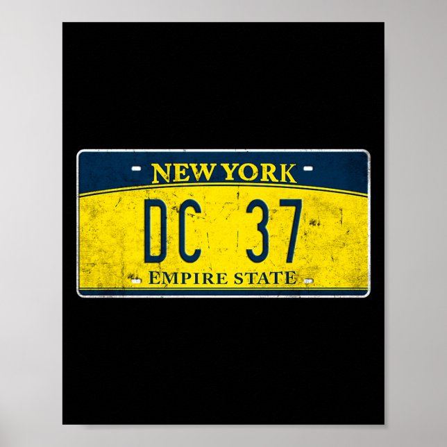 District Council 37 Labor Union Pride New York Nyc Poster (Front)