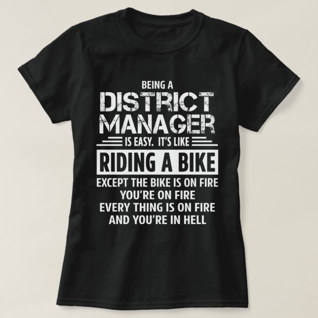 District Manager T-Shirt (Design Front)