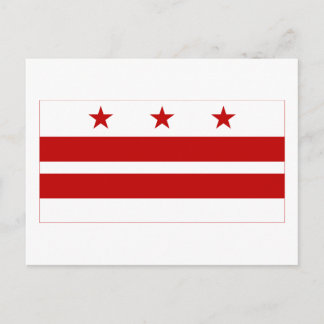 District of Columbia Flag Postcard