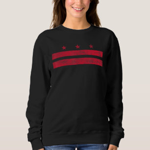 District Of Columbia Flag Washington D C Pride Sweatshirt