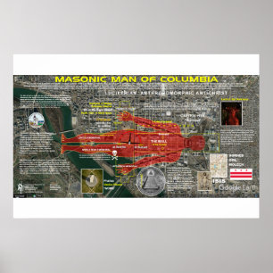 District of Columbia - Masonic Man 1 Poster