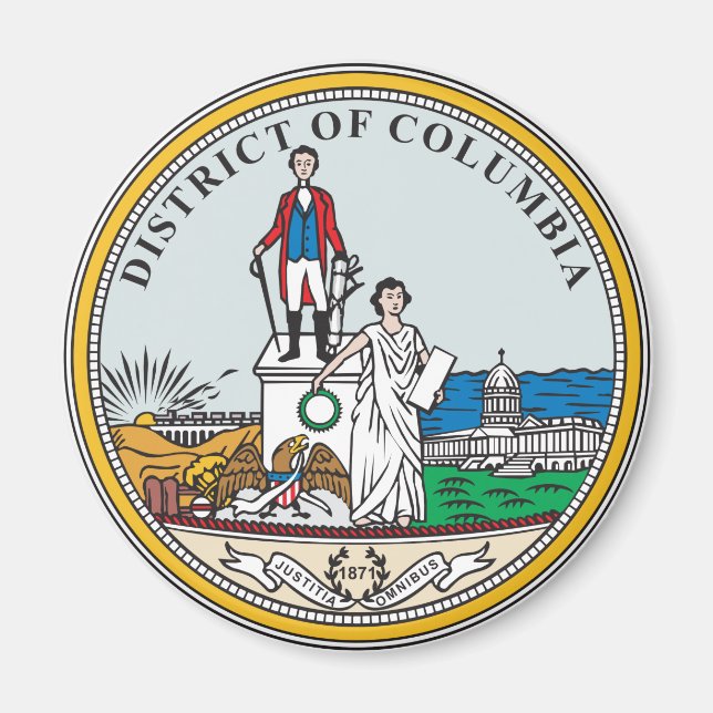 District of Columbia seal Magnet (Front)