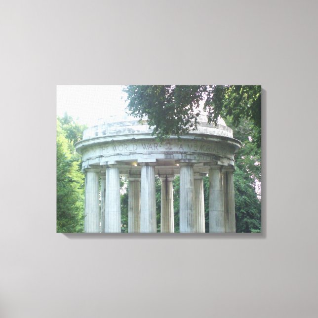 District of Columbia War Memorial Canvas Print (Front)