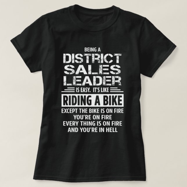 District Sales Leader T-Shirt (Design Front)