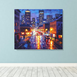 District Street Canvas Print