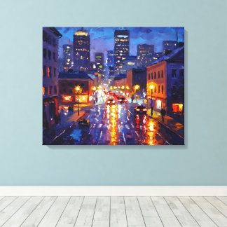 District Street Canvas Print
