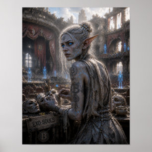 Distrust / Mask Master / Abandoned Theatre Poster