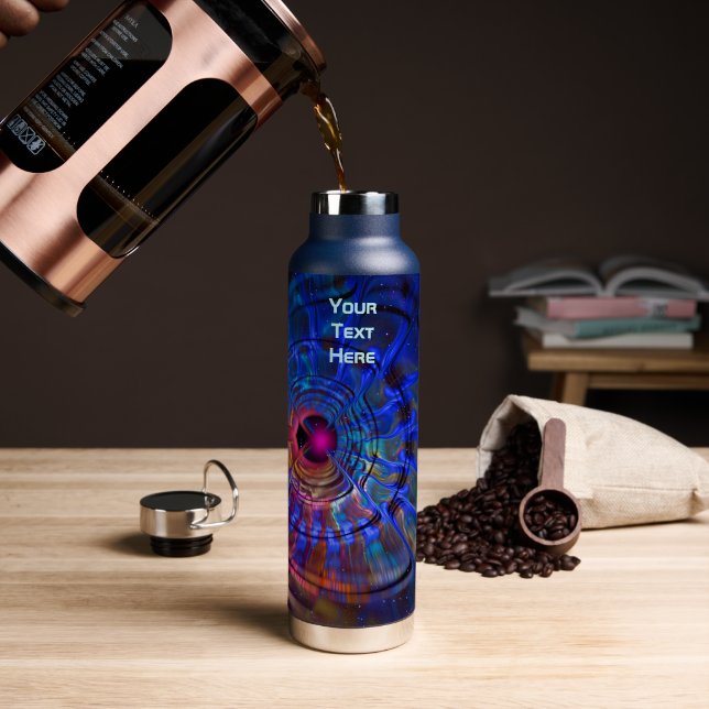 Disturbance Water Bottle (Coffee (Rotated))
