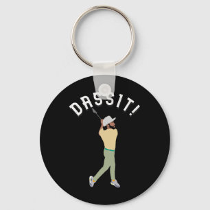 Dit! Funny Golfing Manolo Funny Golf Gift For Golf Key Ring