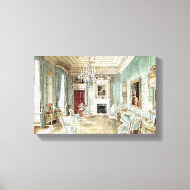 Ditchley Park  - Alexandre Serebriakoff Canvas Print (Front)