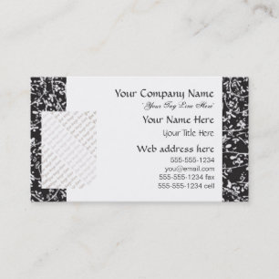 Ditsy1 custom business card