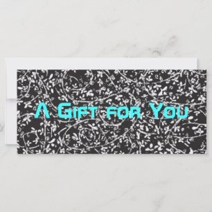 Ditsy1 gift certificate template