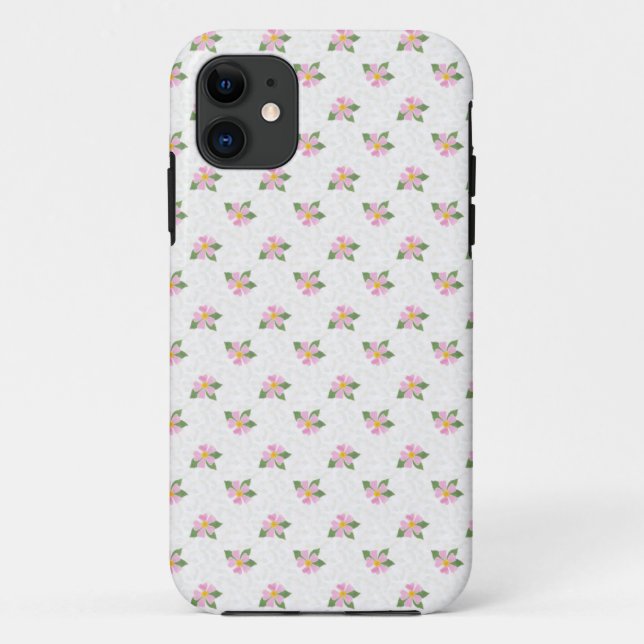 Ditsy Dog Rose Polka Style iPhone 5 Case-Mate Case (Back)