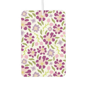 Ditsy floral car air freshener