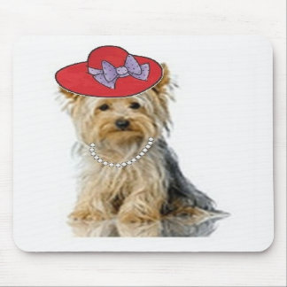 Ditzy Dogs~Original Mousepad~Yorkie Mouse Pad