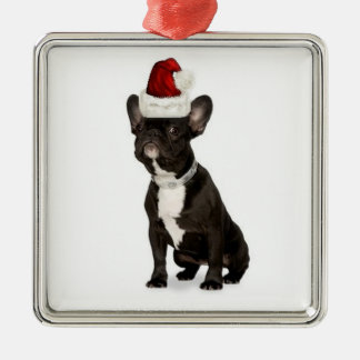 Ditzy Dogs~Original Ornament~French Bulldog Metal Tree Decoration