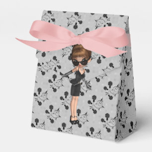 Diva Birthday Party Favour Box