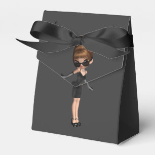 Diva Birthday Party Favour Box
