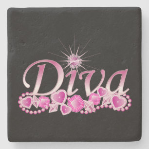 Diva Bling Stone Coaster