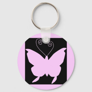 Diva Butterfly Key Ring