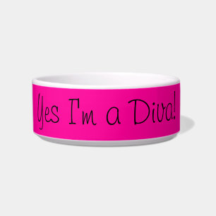 Diva Cat Bowl