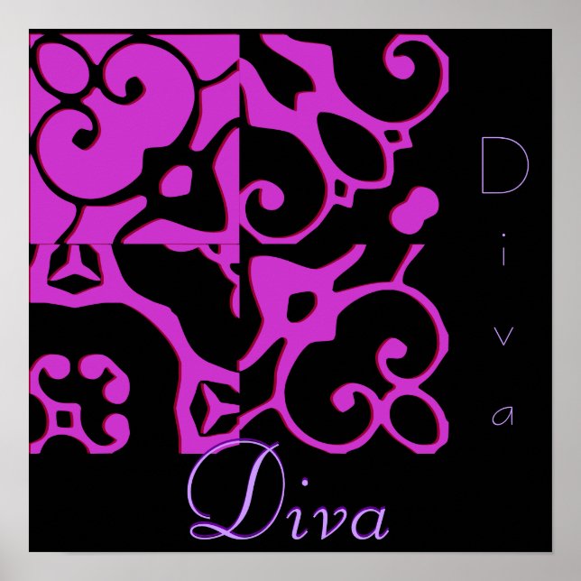 Diva Designer Name II Poster (Front)