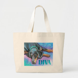 Diva Dog Large Tote Bag