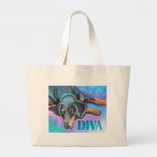 Diva Dog Large Tote Bag