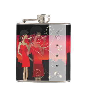 Diva Girls Night Out Hip Flask