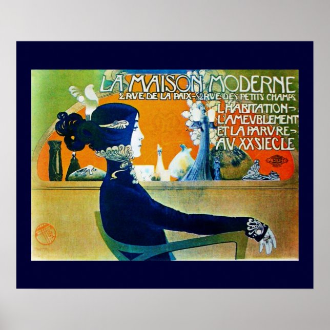 DIVA IN BLUE POSTER (Front)