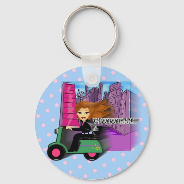 Diva Keychain (Front)