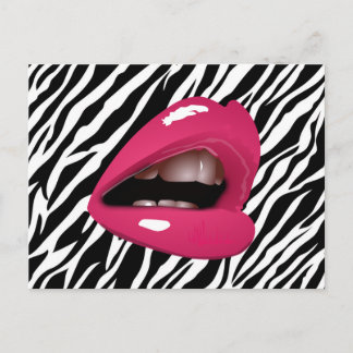 DIVA Lips Collection Postcard