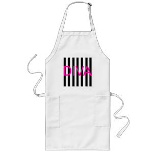 Diva  long apron