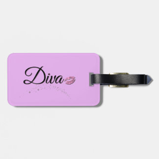 Diva Luggage Tag