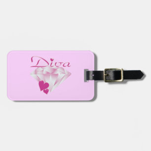 Diva Luggage Tag