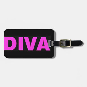 Diva Luggage Tag