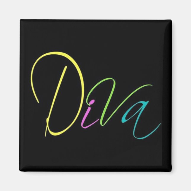 "Diva" Magnet (Front)