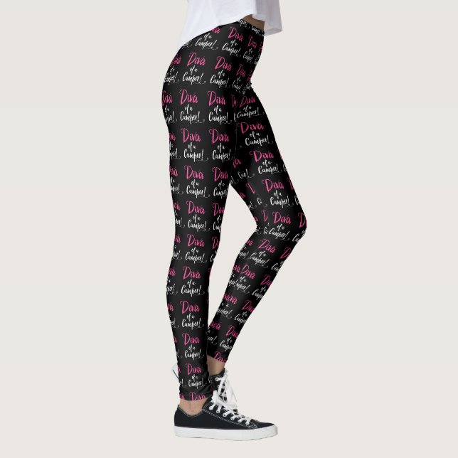 "Diva of a Camper!" Leggings (Right)