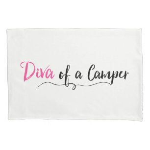 "Diva of a Camper" Pillowcase