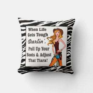 “Diva of a Cowgirl” Cushion