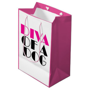 "DIVA of a Dog" Medium Gift Bag