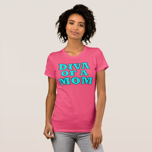 "DIVA OF A Mum" T-Shirt (Front Full)