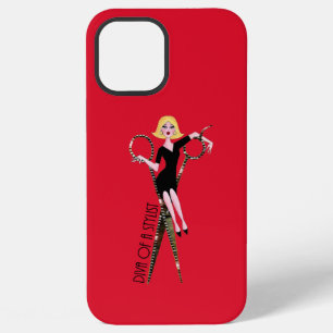 Diva Of A Stylist (Blonde) Diva iPhone 12 Pro Max Case