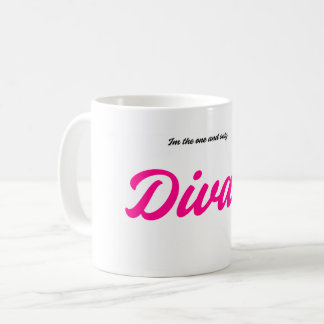 Diva – Pink Coffee Mug