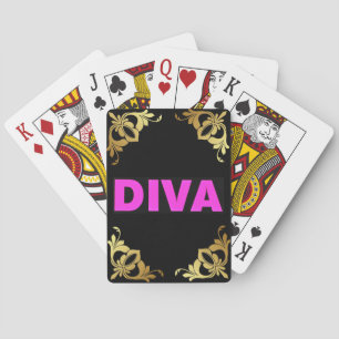 Diva Playing Cards