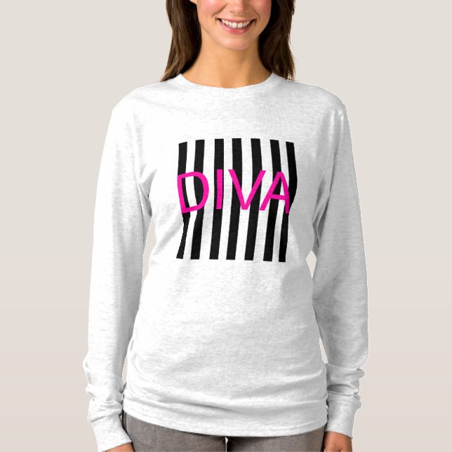 Diva sweatshirt  T-Shirt (Front)