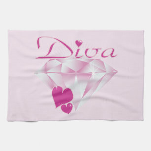 Diva Tea Towel